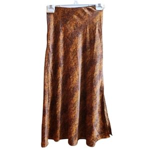 Urban Outfitters Brown Midi Skirt